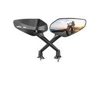 Carbon Fiber Rearview Mirror For Hon&da Varadero XL 1000 Varadero1000 Varadero125 2025 Adjustable Motorcycle Convex Mirrors 8mm Mirrors End Rearviews