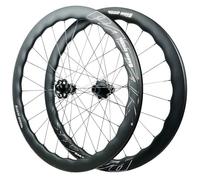 Carbon Fiber Road Bike Wheelset 700C Clincher Rims Thru Axle 12/15x100mm /12x142mm Center Lock Disc Brake 24H Hubs For 8/9/10/11/12 Speed Cassette(Black-Silver,F15R12)