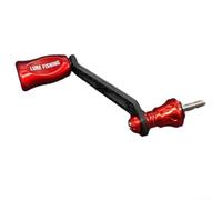 Carbon Fiber Rocker Arm Handle for Fishing Reel Models, Suitable for for Stella, for STRADIC, Complex F4, 70mm Length, Lightweight at 21 9g, Perfect for Upgrades (red)