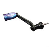 Carbon Fiber Rocker Arm Handle for Fishing Reel Models, Suitable for for Stella, for STRADIC, Complex F4, 70mm Length, Lightweight at 21 9g, Perfect for Upgrades (Blue Purple)