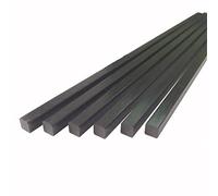 Carbon Fiber Rods 500mm - 10pcs High Strength Lightweight Durable Pultruded Square Solid for DIY Projects, Crafting and Structural Reinforcement