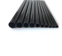 Carbon Fiber Round Rod 4pcs 0.5 Meter Carbon Fiber Hollow Tube 2/2.5/3/4/5/6mm For DIY Kite/RC Model(10mmX8.1mmx500mm)