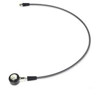 Carbon Fiber Scuba Diving Pressure Gauge, Scuba Diving Pressure Gauge, Carbon Fiber Woven Hose, 7/16-20UNF Thread Luminous(80cm)