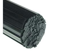 Carbon Fiber Sheet,10pcs Thickness 0.5mm .6mm .8mm 1mm Length 500mm High Strength Board Strip Flat(10pcs 0.6mmx5mm)