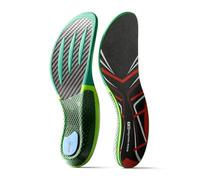 Carbon Fiber Shoes Insert for Men & Women, Shock Absorbing Insoles with Arch Support, Carbon Fiber Insoles Energy Return & Injury Protection, Trim-to-Fit Design，Red：8.5 (27cm)