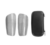 Carbon Fiber Soccer Shin Guards for Kids, Lightweight Lightweight Protective Football Shin Pads with Storage Bag - Shock Absorption, Ergonomic Cushioning for Boys Girls Age 6-9 (S tamaño)