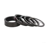Carbon Fiber Spacer Washer for Bike Fork Steerer Tube For 28.6mm Fit with Precision Cut Edge Consistency (D-5mm)