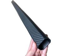 Carbon Fiber Square Tube, 3K Pultruded Octagonal Carbon Fiber Tube 20x30x500mm Pack of 2 Multiple Sizes(30x20x500x1.5 2pcs)