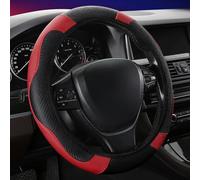 Carbon Fiber Steering Wheel Cover for Enhanced Comfort and Control on the Road (A)