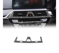 Carbon Fiber Steering Wheel Frame Decoration For BMW 5 Series G30 2018-2021 RHD Car Styling Window Glass Lifting Buttons Trim
