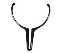 Carbon Fiber Steering Wheel Trim Cover For B&MW M2 F87 M3 F80 M4 F82 M5 F10 M6 F06 Shift Paddle Extension(Black)