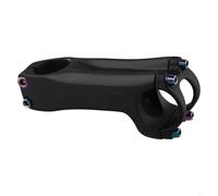 Carbon Fiber Stem for 31.8mm Handlebar with Dual Angle Options 6 Degree and 17 Degree and Two Reach Sizes 90mm and 100mm for Road Bikes (6 degrees 100mm)