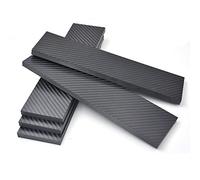 Carbon Fiber Strip High Strength Pure Carbon Fiber Board, Sheet Thick 0.2-6mm, board, Flat Strip(8x80x600mm)