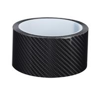 Carbon Fiber Strips Anti Scratch Carbon Fiber Car Door Edge Guard Sticker Detailing Wrap Protective Film Detailing Wrap Tape (5CM*3M)