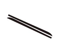 Carbon Fiber Style Pre-Cut Side Stripe Skirt Sill Door Side Decal Sticker Fits for BMW 1 3 4 5 6 Series - 2 Pack - 3D Black