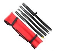 Carbon Fiber Survey Pole 2M Length GPS GNSS Rod with 5/8 Inch Thread for Total Station Measuring Equipment Black 4 Pack(1.8M)