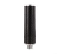 Carbon Fiber Survey Pole 32mm Diameter with 5/8 x 11 Thread for Compatibility with Common GNSS Antenna Mounting Setups (10cm)