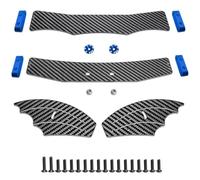 Carbon Fiber Tail Wing Rear Spoiler Accessories For Arrma For Typhon 1/8 | 3mm carbon fiber adjustable rear wing RC high speed downforce and lightweight performance upgrade Parts