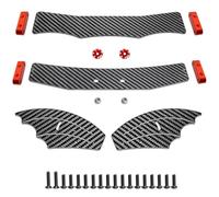 Carbon Fiber Tail Wing Rear Spoiler Accessories For Arrma For Typhon 1/8 | 3mm carbon fiber adjustable rear wing RC high speed downforce and lightweight performance upgrade Parts