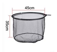 Carbon Fiber Telescopic Fishing Landing Net Rod with Collapsible Pole, 46T High Carbon Blank, Magnesium Aluminum Alloy Frame, Stainless Steel Connector, Ergonomic Handle, Portable(45CM Fishing Net)