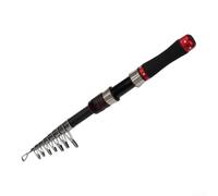 Carbon Fiber Telescopic Rod 1.8m Solid Tip | High density carbon fiber, fiberglass mix, 1.6m length, medium power, freshwater versatile