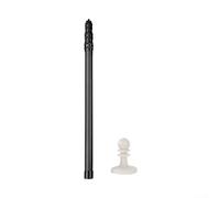 Carbon Fiber Telescopic Tarp Poles,Adjustable Camping Shelter Support Rod With Storage Bag Lightweight Portable Hiking Tent Awning Pole (1.7meter)