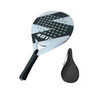 Carbon Fiber Tennis Racket - Pop Carbon Fiber Paddle Tennis Rackets - Professional Anti-Shock Beach Racket for Intermediate Players