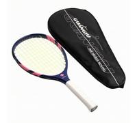Carbon Fiber Tennis Racket With Zippered Cover For Travel Protection Suitable For Club Training And Casual Court