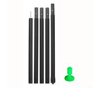 Carbon Fiber tent Pole Telescopic Adjustable tarp Poles for Tarp Canopy Camping Awning Shelter Backpacking Hiking (2.1 meters)