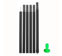 Carbon Fiber tent Pole Telescopic Adjustable tarp Poles for Tarp Canopy Camping Awning Shelter Backpacking Hiking (2.5 meters)