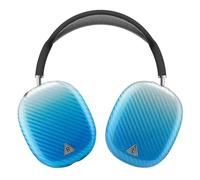 Carbon Fiber Texture Case Cover for AirPods Max Headphone, TPU Anti-Scratch Ear Cup Cover, Protective Skin Accessories for Apple AirPods Max(2024/2020) - Blue