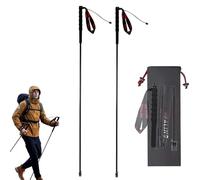 Carbon Fiber Trekking Pole, Foldable Walking Stick - Ultralight, Hiking Pole for Mountaineering Enthusiasts, Suitable for Traveling, Camping, Hiking, 3 (130cm)