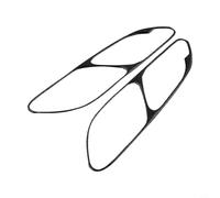 Carbon Fiber Trim Panel for Inner Door Handle and Speaker Frame on For BMW E46 3 Series 1998 to 2005 Models