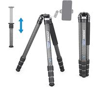 Carbon Fiber Tripod INNOREL KT324C Without head Professional Portable Compact Travel Tripod for Digital DSLR Camera Heavy Duty Stand Support 1.28in/32.5mm Tube Max load 55lbs/25kg with Center Column