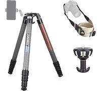 Carbon Fiber Tripod INNOREL ST424C Professional Heavy Duty Camera Stand with 75mm Bowl Adapter 42.4mm Tube, Max Load 92.6lbs/42kg,Max Height 66.9in/170cm for DSLR Camcorder Travel Shooting Bowl Tripod