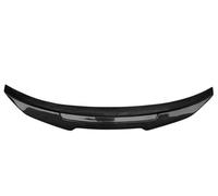 Carbon Fiber Trunk Spoiler Wing For BMW 6 Series F06 F12 4-door 2-door 640i 640d 650i Spoiler Rear Lip(Bright black)