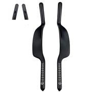 Carbon Fiber TT Rest Handlebar Clip On Aero Bars, Triathlon Time Trial Bike Extensions For Road Bicycle Racing(With holes)