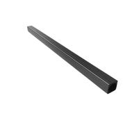 Carbon Fiber Tube 2pcs Carbon Fiber Square Tubes 1000mm, High Strength Outer Inner Round Rectangle for Kite(2x2x1mm)