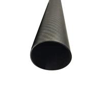 Carbon fiber tube 3K carbon fiber tube Twill Matte length 500MM wall thickness 1.5mm coil 2 pcs, for model airplanes or kite(20x17x500mm)