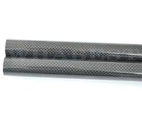Carbon Fiber Tube 3K - OD 5mm to 10mm, 1000mm Length, Lightweight & Durable for RC Planes and DIY Projects(2pc 9 * 8 * 1000 Glossy)