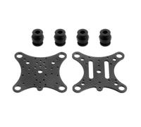 Carbon Fiber Vibration Dampening Plate With Rubber Balls Compatible With Phantom 1 2 Mount Quadcopter Compatible with Hero 2 3 Mount