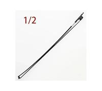 Carbon Fiber Violin Bow 5 Sizes 4/4 3/4 1/2 1/4 1/8 Wild Tone Black Horse Hair Electric Guitar Parts Pickup(Approx. 62cm)