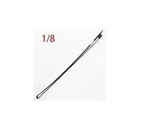 Carbon Fiber Violin Bow 5 Sizes 4/4 3/4 1/2 1/4 1/8 Wild Tone Black Horse Hair Electric Guitar Parts Pickup(Approx. 52cm)