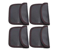 Carbon Fiber Wallet Horizontal Water Proof Signal Blocking Pouch Key Fob Protector, Lightweight Carbon Fiber Card Holder for Credit Cards, Anti