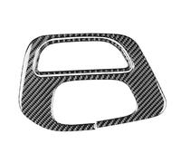 Carbon Fiber Window Switch Panel Trim Fits for Dodge Challenger 2015-2023, 2PCS Power Window Control Button Cover Interior Accessories (Black, Left-Hand Drive)(Gear Shift Panel +Storage Slot Sticker)