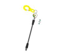 Carbon Fibers Diving Hose with Glowing Pressure Gauges and Quick Release Hook for Night Easyly Hook Pressures Gauges