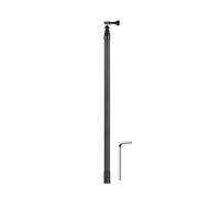 Carbon Fibers Extendable Selfie Stick Triple for Action Cameras Adjustable 50cm to 130cm Extendable Selfie Stick Foldable Camera Holder