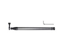 Carbon Fibers Telescoping Poles for Action Cameras Triple Mount AntiSlip Grip Extendable 50cm to 130cm Camera Tripod