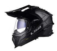 CARBON FIBRE ADVENTURE HELMET MX701 EXPLORER Motocross Off-Road Enduro Dual Sport Motorcycle Motorbike Sports ECE2206 Adult lS2 MX Crash Racing Helmet (Carbon,M)