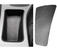 Carbon Fibre Inserts for Oddments Tray in 3 Series E90 E91 E92 E93 M3 - Real 3D Carbon Fibre Leather accessories - Console Centre Panel wrap